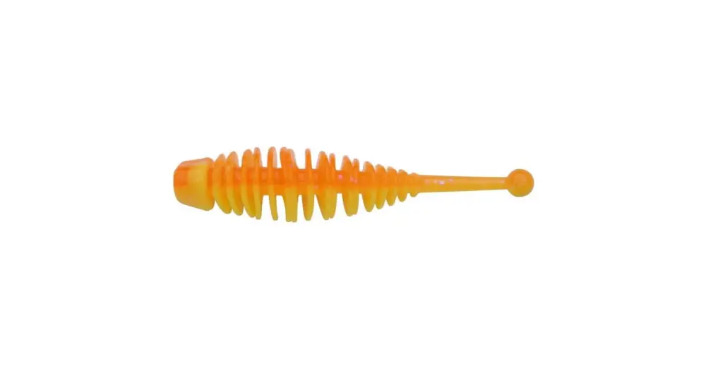 Vysoce Kvalitní Berkley Gumová Nástraha PowerBait Power Naiad Fluo Orange Sunshine Yellow - 7 cm 8 ks