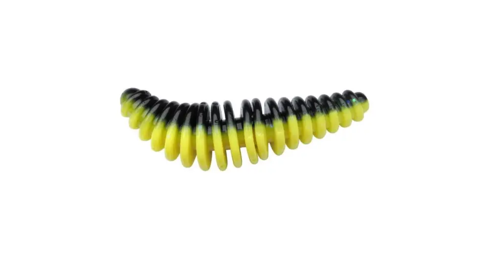 Berkley Gumová Nástraha PowerBait Power Pupa Black Sunshine Yellow - 3,5 cm 10 ks Nakupujte Hned