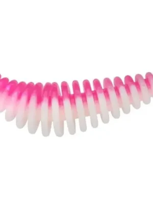 Značkový Berkley Gumová Nástraha PowerBait Power Pupa Pink White - 3,5 cm 10 ks