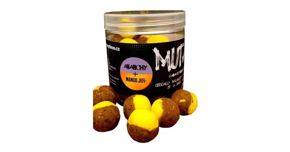 Akční Nabídka G.B.U. Vyvážené Boilies Mutant Anarchy Mango Jeff 130 g