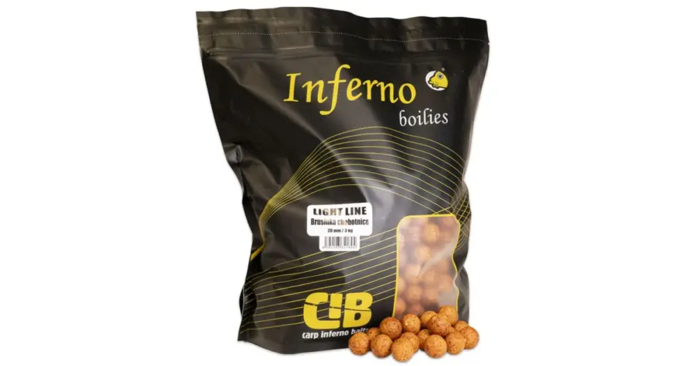 Carp Inferno Boilies Light Line 3 kg 20 mm - Brusinka Chobotnice Expresní Doručení