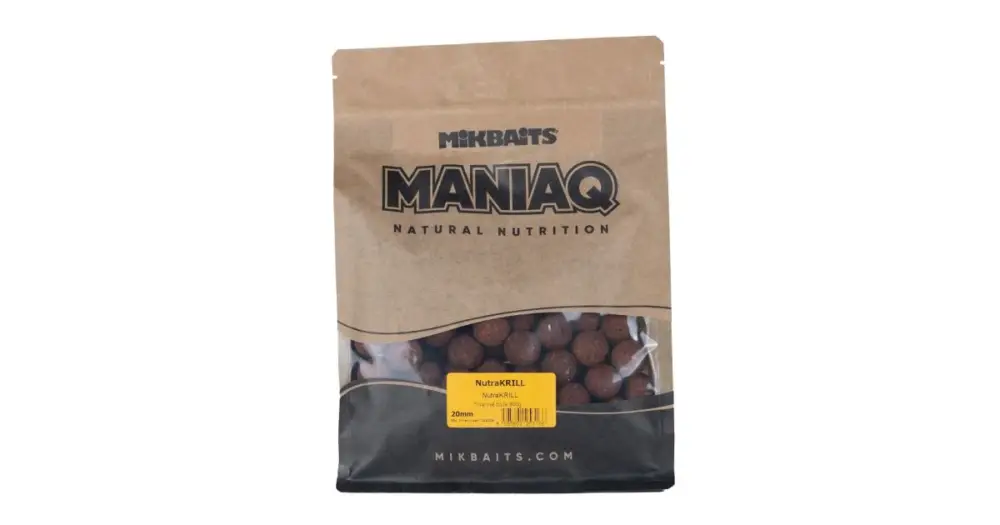 Mikbaits Boilie Maniaq NutraKrill - 2,5 kg 20 mm Hit Sezóny