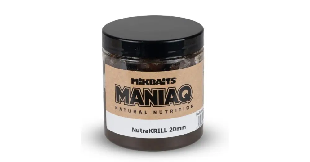 Top Prodej Mikbaits Boilie V Dipu Maniaq NutraKrill 250 ml - 20 mm