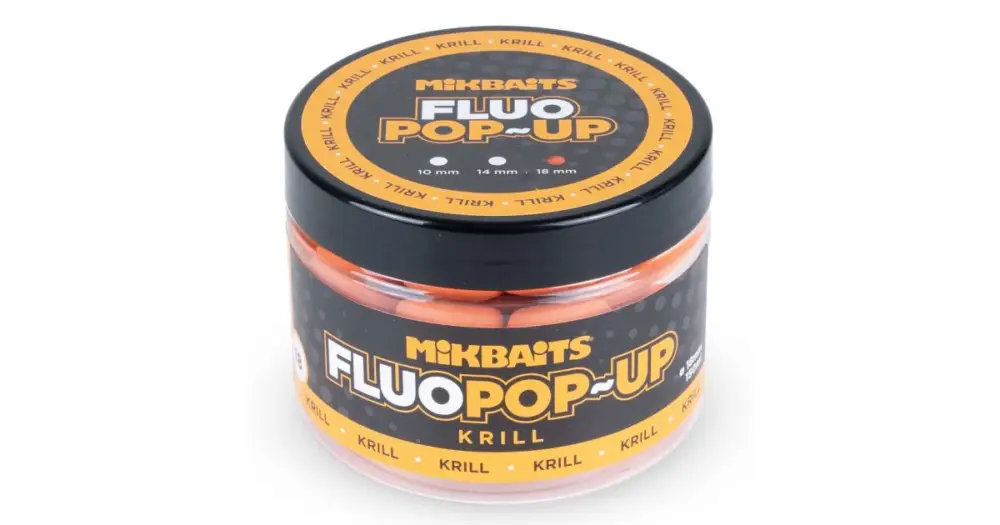 Mikbaits Plovoucí Boilie Fluo Krill 150 ml Nejlepší Cena