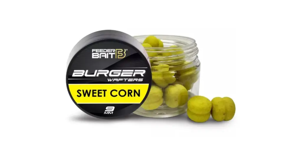 Akce FeederBait Burger Wafters 9 mm - Sladká Kukuřice