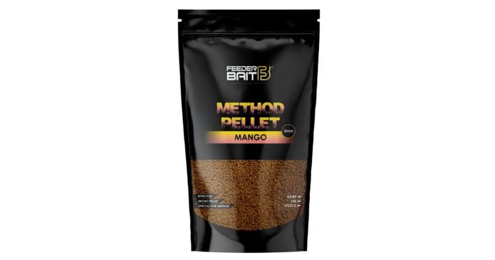 Horká Nabídka FeederBait Method Pellet 2 mm 800 g - Mango