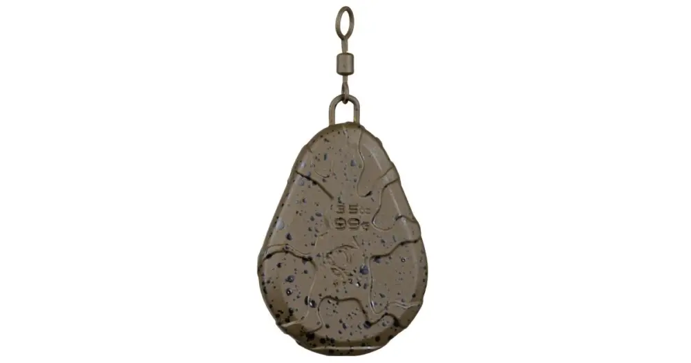 Výprodej Nash Olovo Super Flat Pear Swivel Lead - 43 g