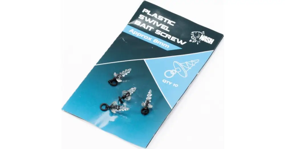 Nash Držák Nástrahy Plastic Swivel Bait Screw - 13 mm Cenový Hit