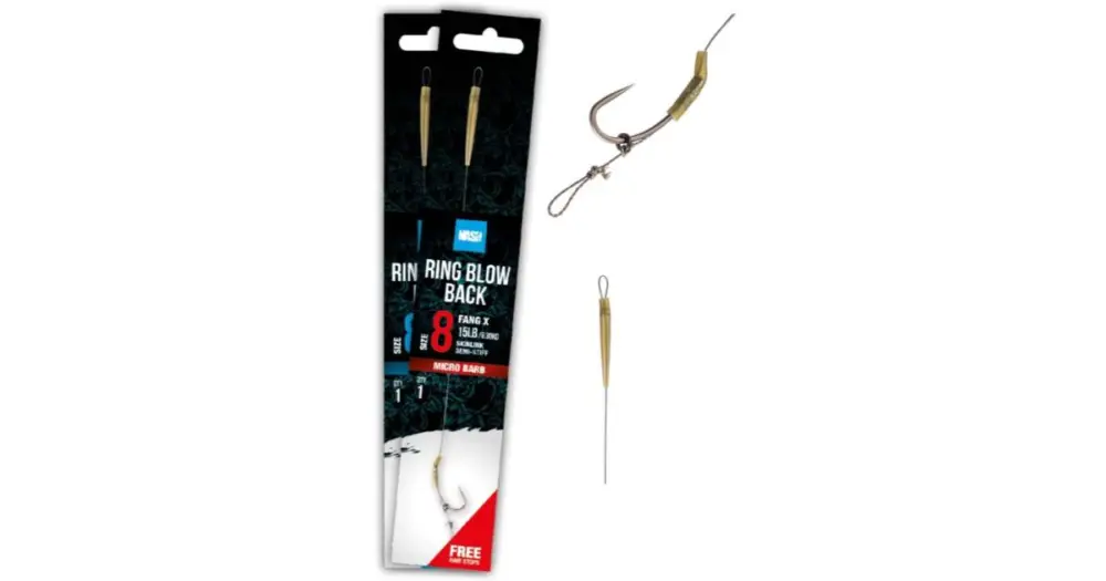 Akční Nabídka Nash Návazec Ring Blow Back Rig Barbed - Velikost Háčku 4