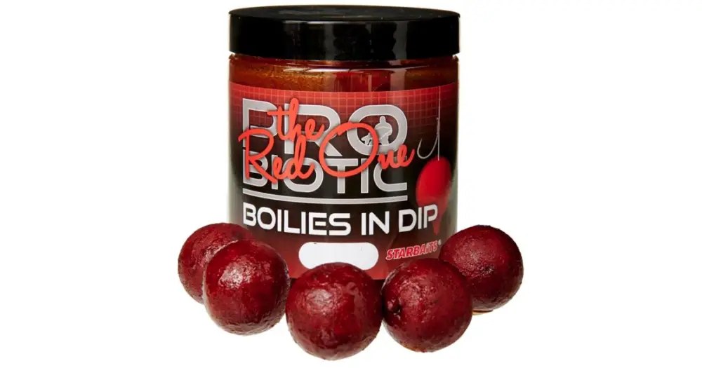 Starbaits Boilies In Dip Probiotic Red One 150 g - 20 mm Omezená Nabídka