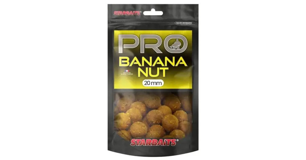 Koupit Online Starbaits Boilie Pro Banana Nut - 200 g 20 mm