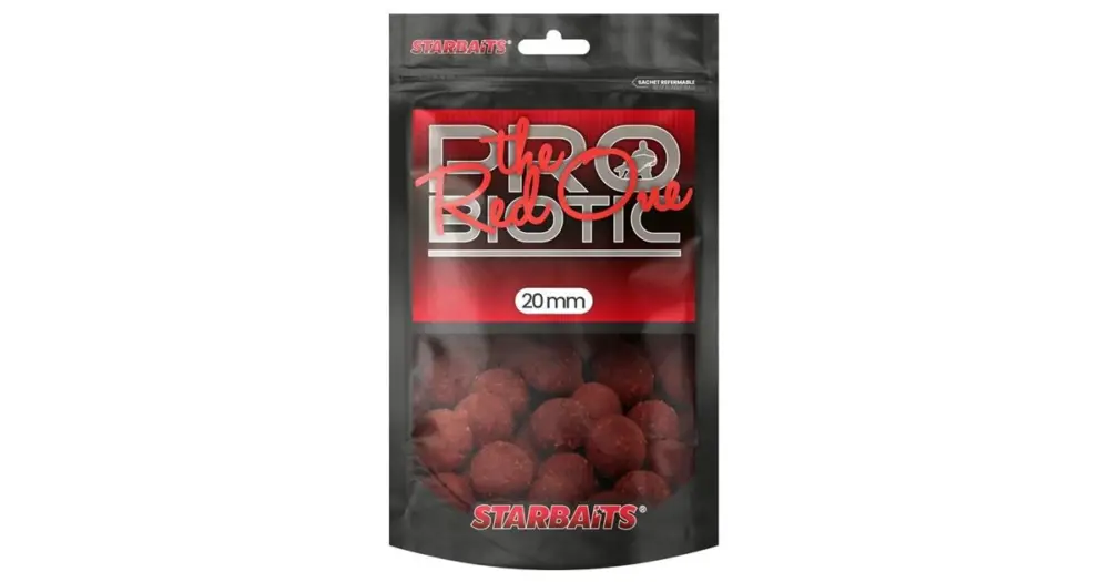 Starbaits Boilie Probiotic Red One - 200 g 20 mm Horká Nabídka