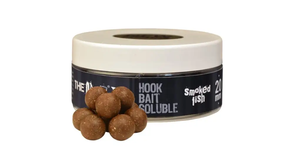 Koupit Online The One Rozpustné Boilies Hook Bait Soluble Black Smoked Fish 150 g