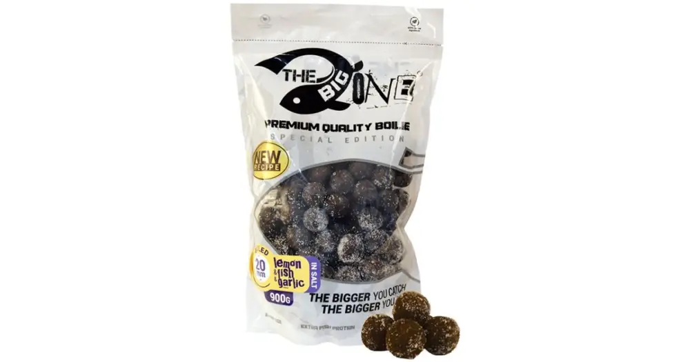The One Boilies Big One Boilie In Salt Lemon a Fish a Garlic 1 kg - 20 mm Koupit Online