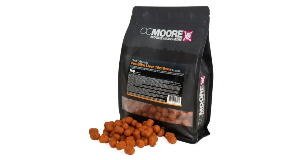 Ihned K Objednání CC Moore Dumbells Pro-Stim Liver - 1 kg 15x18 mm