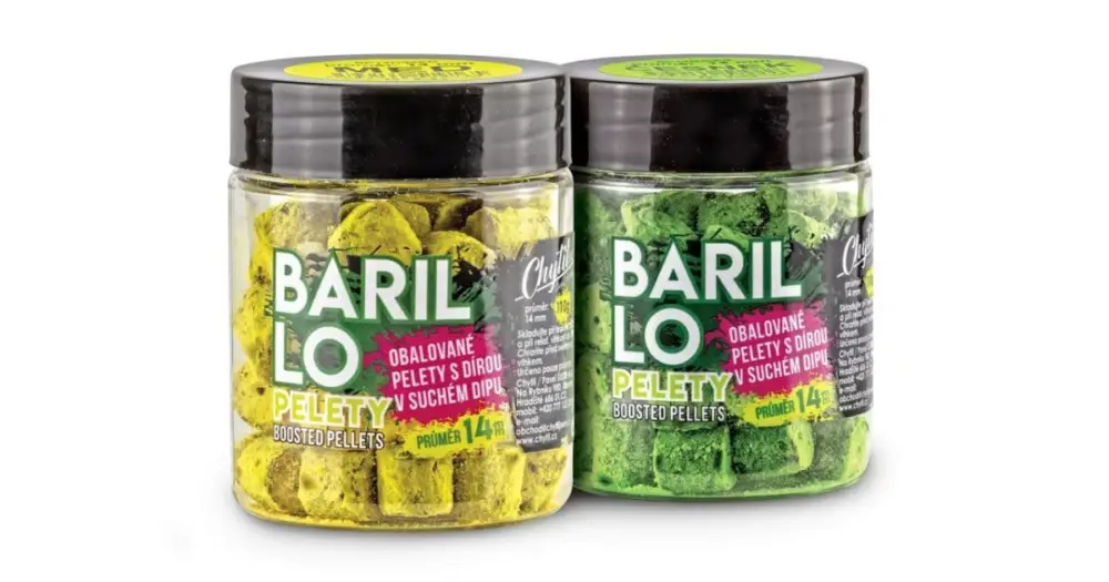 Víkendová Akce Chytil Barillo Pelety 14 mm 110 g - Banán Ryba