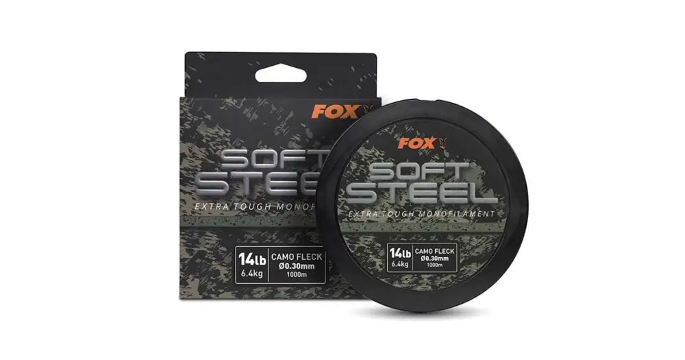 Fox Vlasec Soft Steel Fleck Camo Mono 1000 m - Průměr 0,40 mm Nosnost 10,9 kg Přímo Od Výrobce