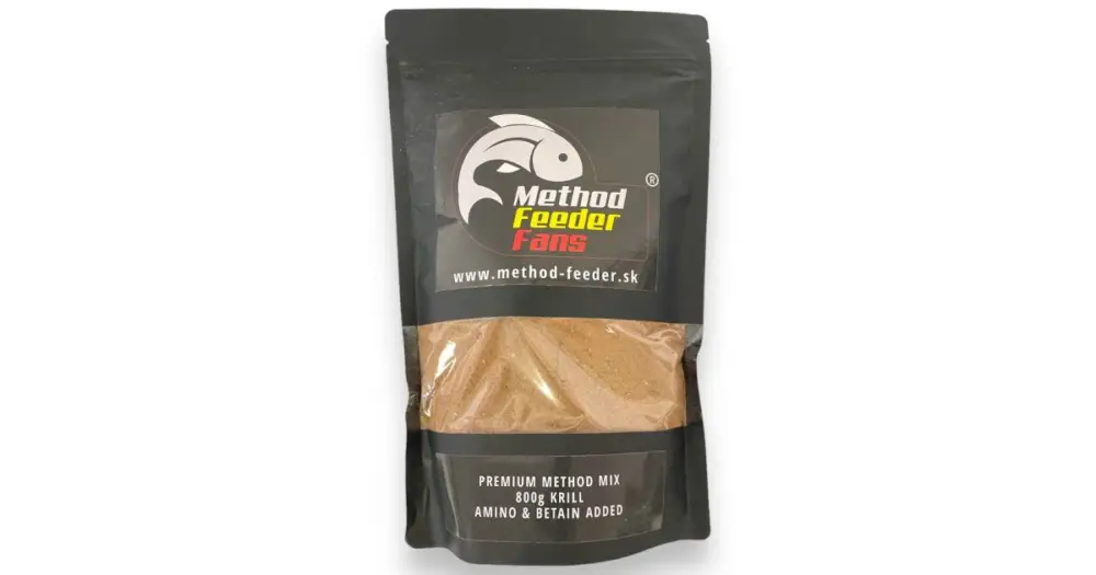 Method Feeder Fans Premium Method Mix 800 g - Krill Víkendová Akce