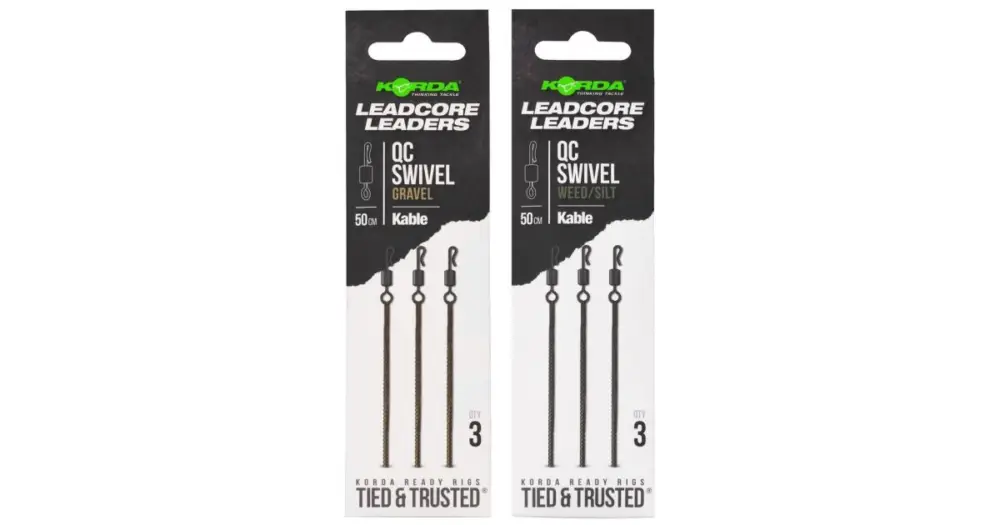 Korda Montáž Kable Leadcore Leader QC Swivel 50 cm Kup Teď