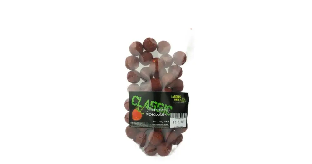 Emersfish Classic Boilie Jahodové Pokušení - 250 g 20 mm Levný
