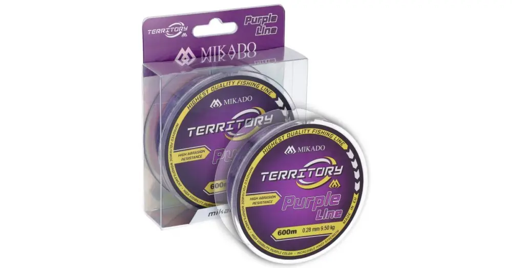 Mikado Vlasec Territory Purple Line 600 m - 0,35 mm 11,9 kg Must-Have