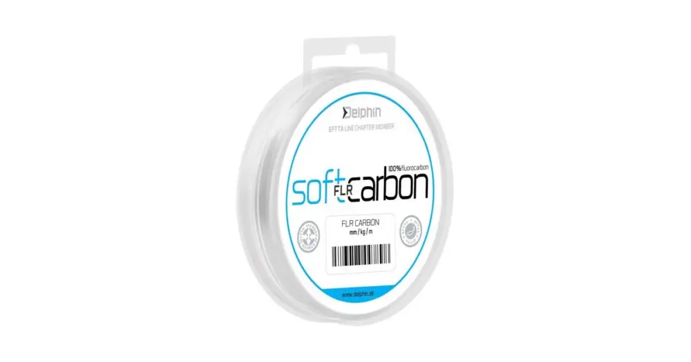 Delphin Fluorocarbon 100% Soft FLR Carbon - 0,218 mm 3,69 kg 50 m Aktuální