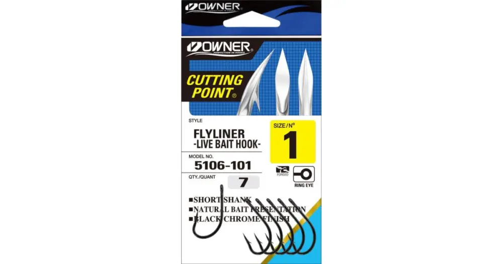 Owner háček s očkem + cutting point 5106 - Velikost 4 Omezená Nabídka