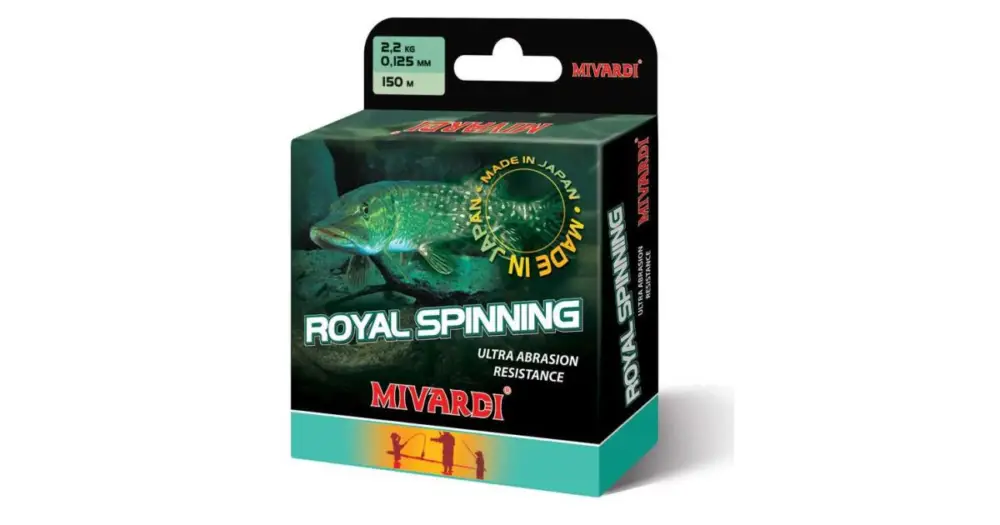 Kup Teď Mivardi Vlasec Royal Spinn Grey 200 m - Průměr 0,145 mm / Nosnost 2,6 kg