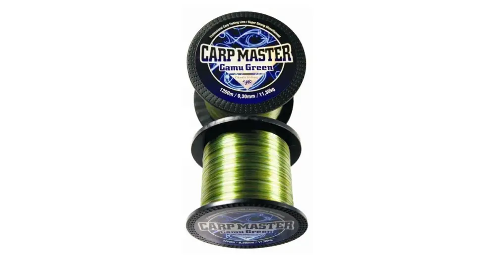 Giants Fishing vlasec Carp Master Camo Green 1200 m-Průměr 0,25 mm / Nosnost 8 kg Aktuální