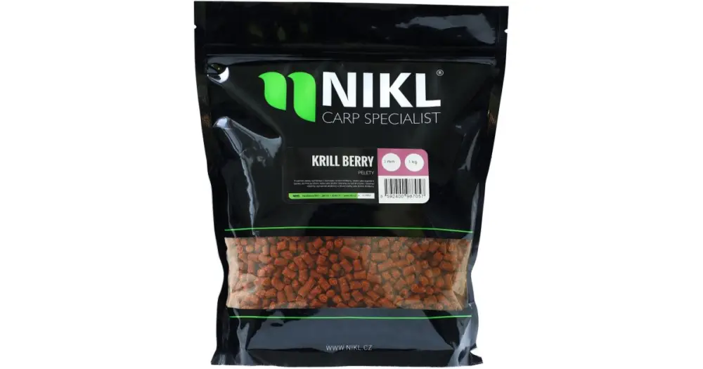 Přímo Od Výrobce Nikl pelety KrillBerry - 1 kg 3 mm
