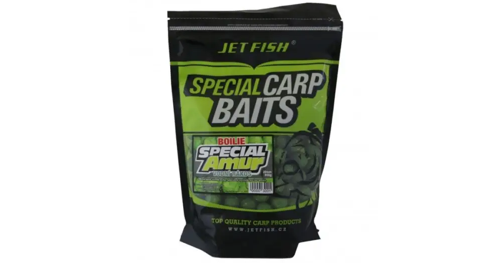Jet Fish Boilie Special Amur Vodní Rákos 800 g - 20 mm Bezpečná Platba