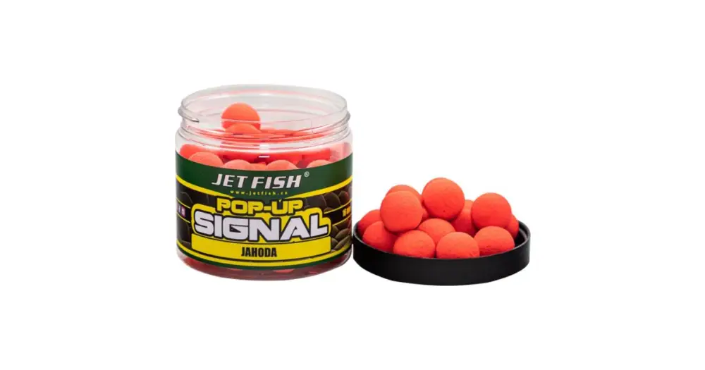 Vrácení Zdarma Jet Fish Signal Pop Up Jahoda - 60 g 16 mm