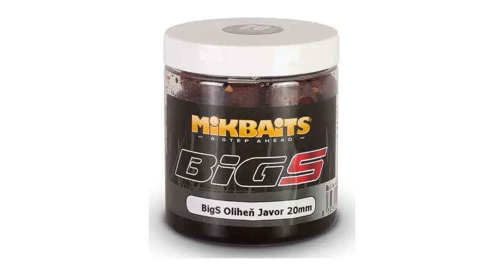 Must-Have Mikbaits Boilies v Dipu BigS Oliheň Javor 250 ml-20mm