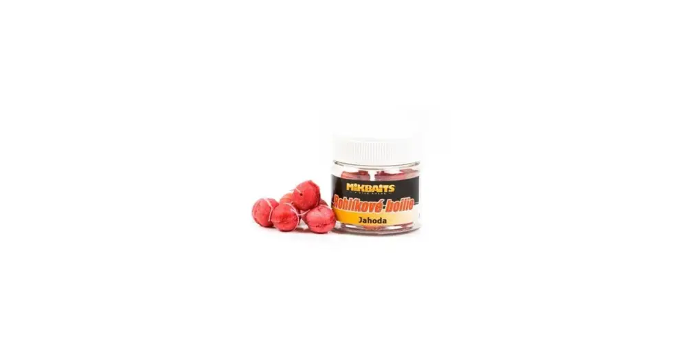 Koupit Online Mikbaits rohlíkové boilie 50ml-Jahoda
