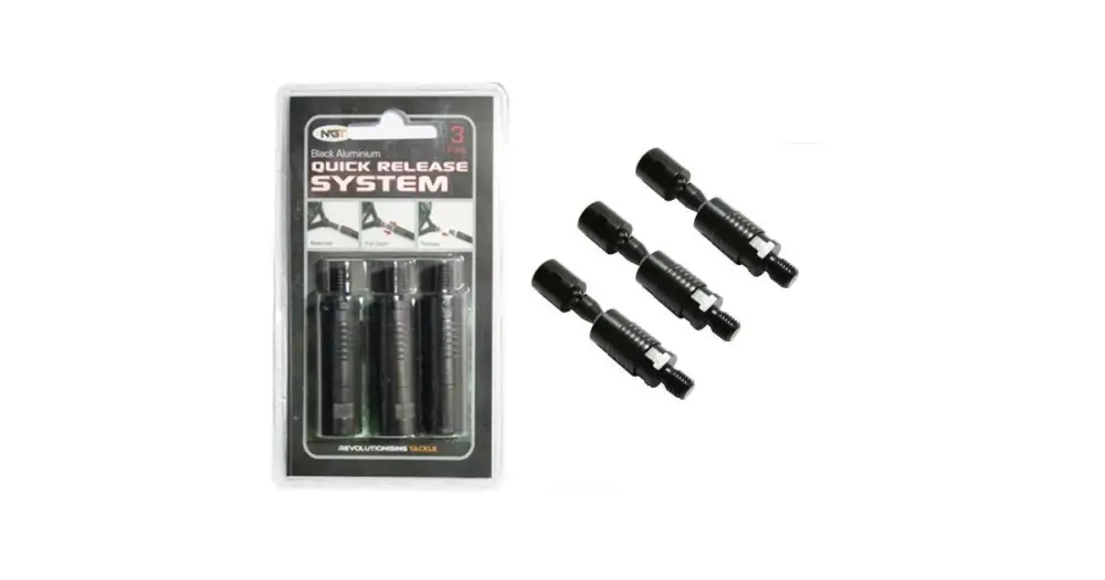 NGT Rychlospojka Quick Release Connector Black 3 ks Finální Výprodej