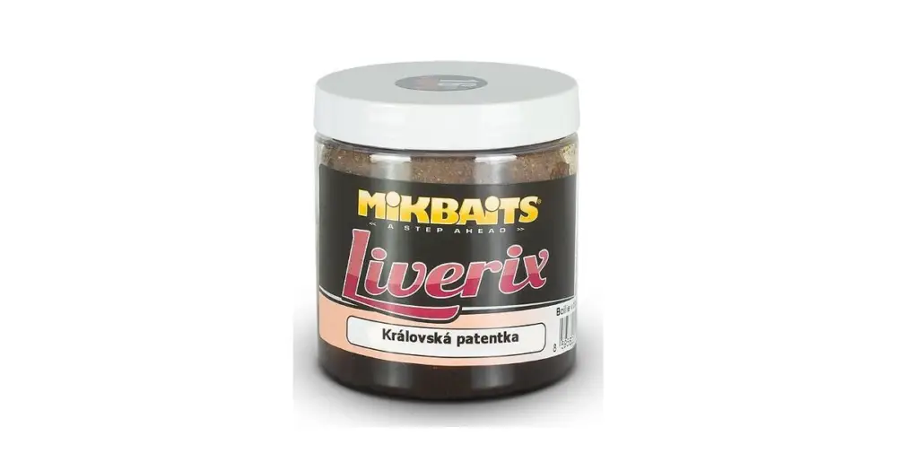 Víkendová Akce Mikbaits Boilies V Dipu LiveriX Královská Patentka 250 g - 20 mm