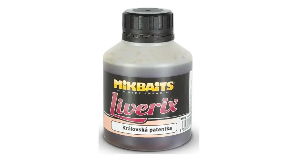 Novinka Mikbaits Booster LiveriX Královská Patentka 250 ml