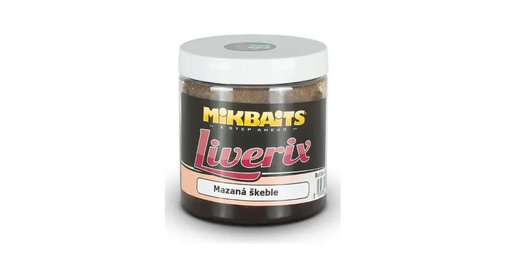 Mikbaits Boilies V Dipu LiveriX Mazaná Škeble 250 g - 20 mm Objednat Nyní