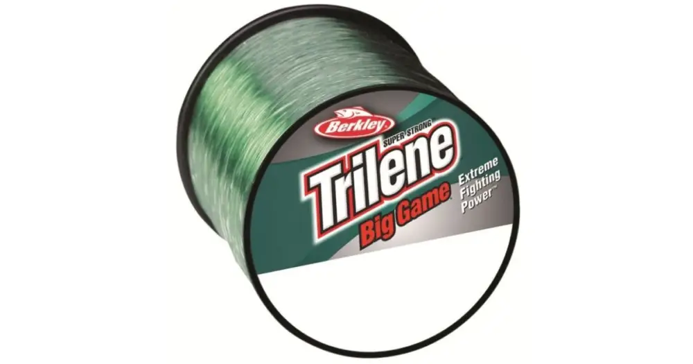 Značkový Berkley Vlasec Trilene Big Game Green 1000 m-Průměr 0,28 mm / Nosnost 6 kg