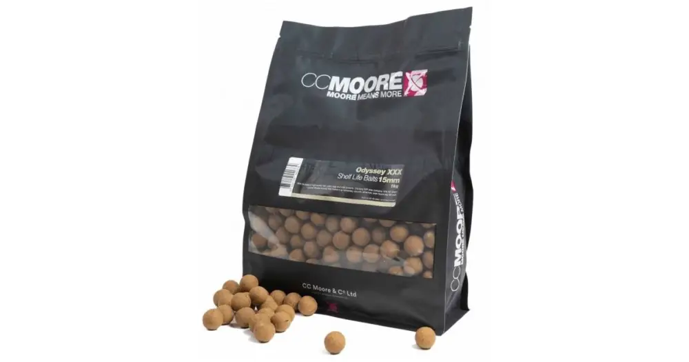 Nová Kolekce CC Moore trvanlivé boilie Odyssey XXX - 5 kg 18 mm