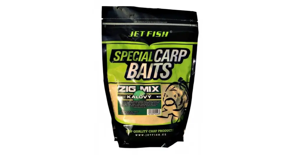 Autentický Jet Fish Zig Mix Kalový-1 kg