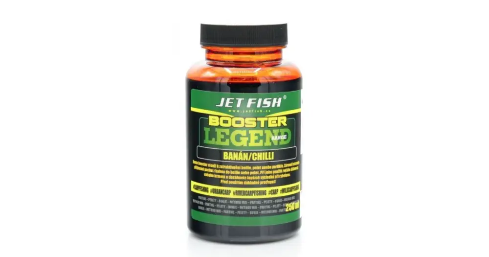 Jet Fish booster Legend Banán Chilli 250 ml Pouze Dnes