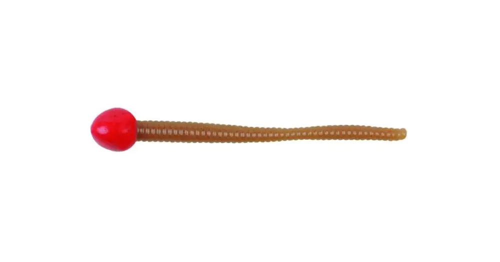 Nová Kolekce Berkley gumová nástraha powerbait twister mice tail fluoro red natural 7,5 cm (13ks v balení)