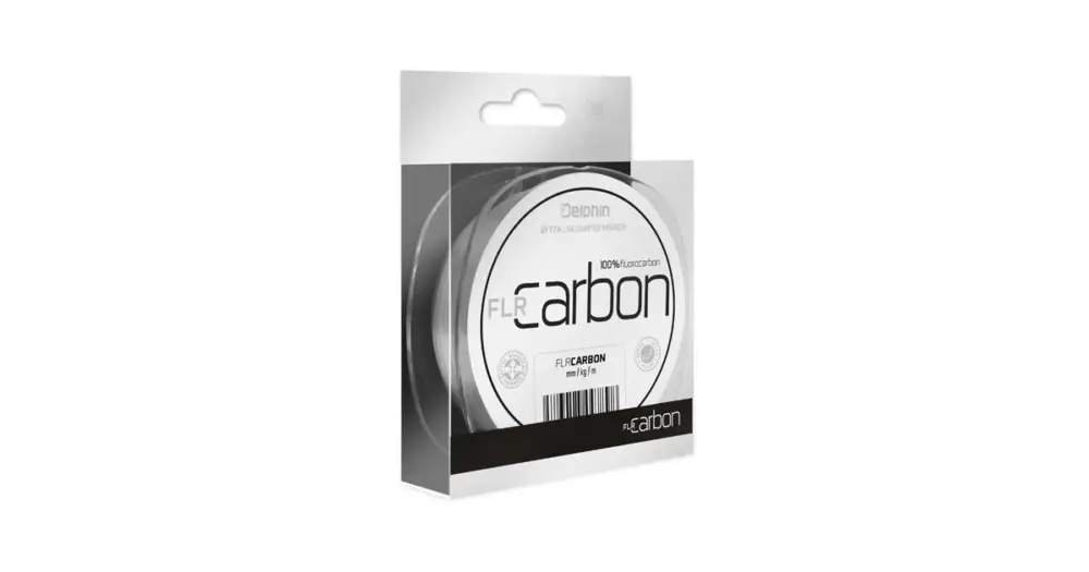 Delphin Vlasec FLR Carbon 50 m-Průměr 0,125 mm / Nosnost 2,8 lb Sleva