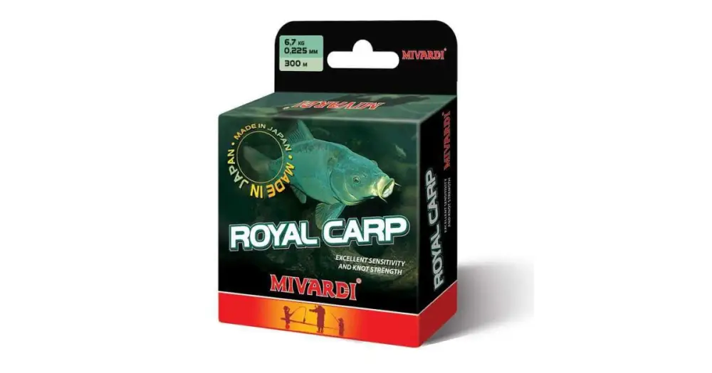 Tovární Cena Mivardi Vlasec Royal Carp Brown 5000 m-Průměr 0,285 mm/ Nosnost 9,9 kg