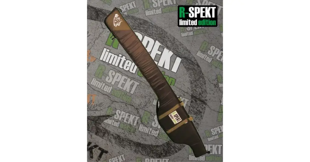 Cenový Hit R-SPEKT Single polstrované černé pouzdro na prut-202 cm 12,6 ft