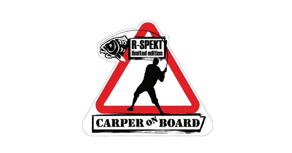 Aktuální R-SPEKT Samolepka CARPER ON BOARD