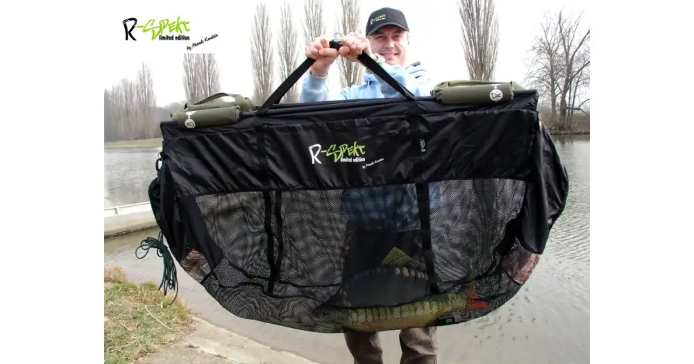 R-SPEKT Přechovávací a vážící taška s plováky MONSTER Nejlepší Cena