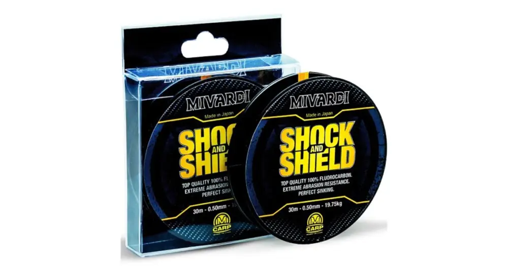 Přímo Od Výrobce Mivardi Vlasec Shock&Shield-Průměr 0,42 mm / Nosnost 15,45 kg / Návin 30 m