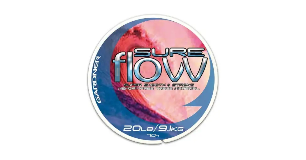 Jen Po Omezenou Doba Gardner - Návazcový vlasecSure Flow 70 m crystal-Nosnost 20lb/9,1kg